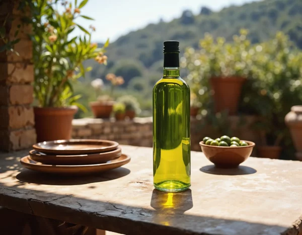 Huile d’olive extra vierge - bouteille en verre