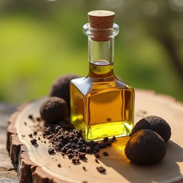 Huile d’olive aromatisée à la truffe